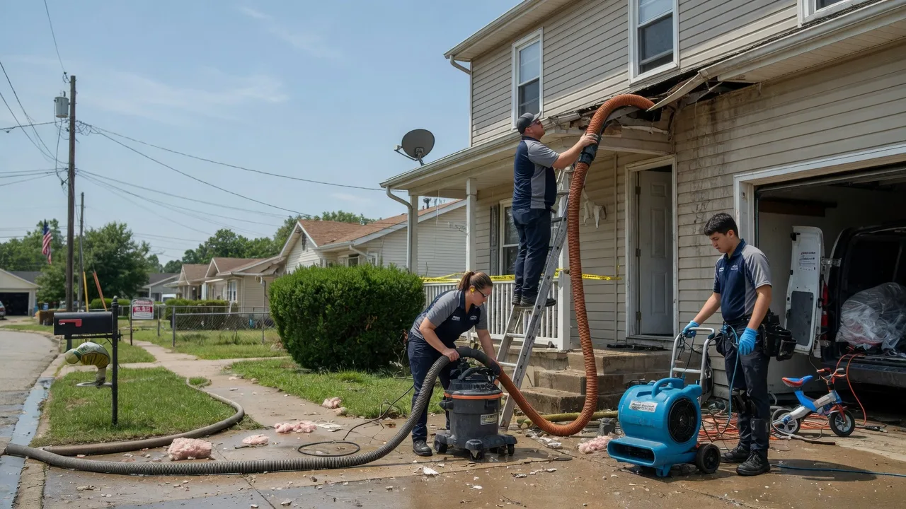 Water Damage Restoration in Brighton, IL near me